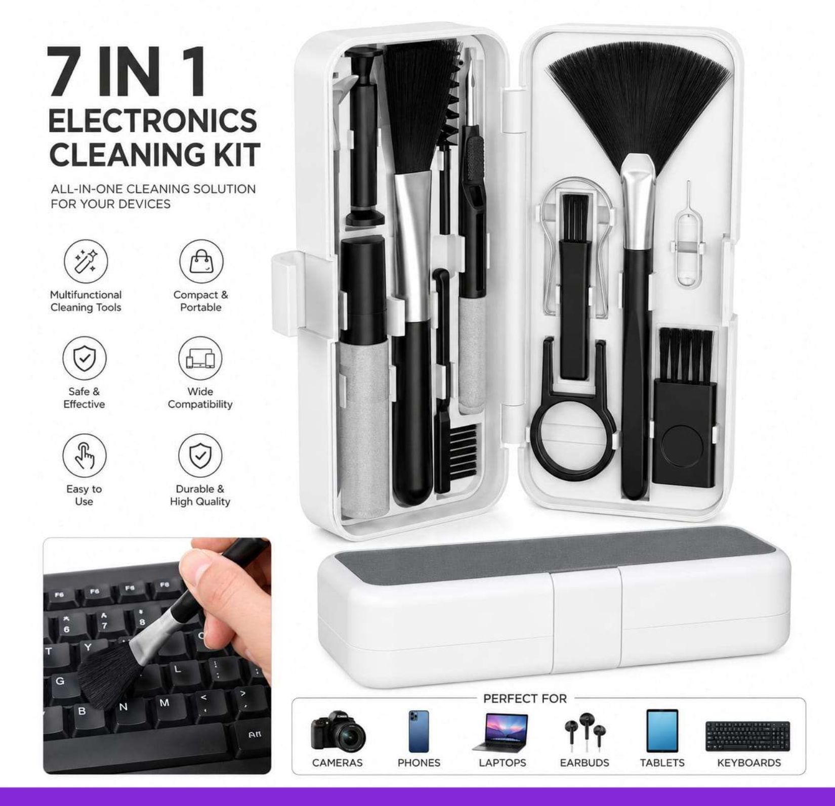 NETZI Cleaning Kit – 47 for Computers, Gaming, Laptops, Mobiles-image-26