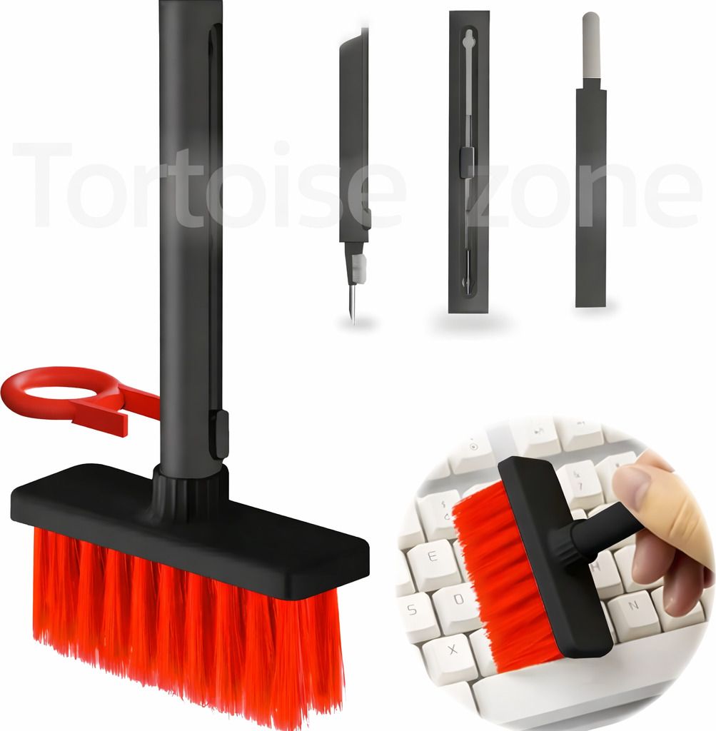 Tortoise zone Keyboard Brush | TWS Cleaner | Key Puller for Computers, Laptops-image-25