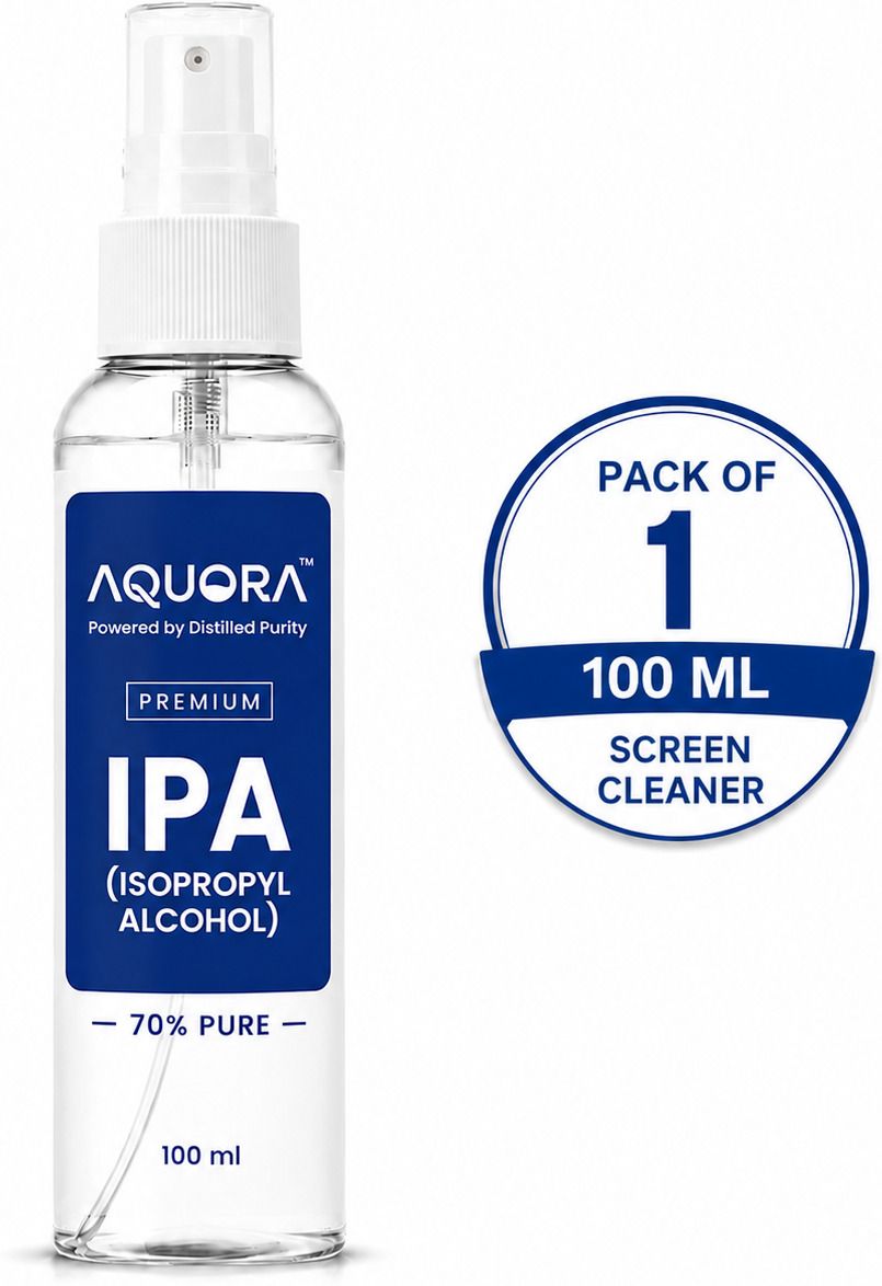 Aquora Pure IPA for Cleaning, Rubbing & Disinfecting for Computers, Mobiles, Laptops-picture-17