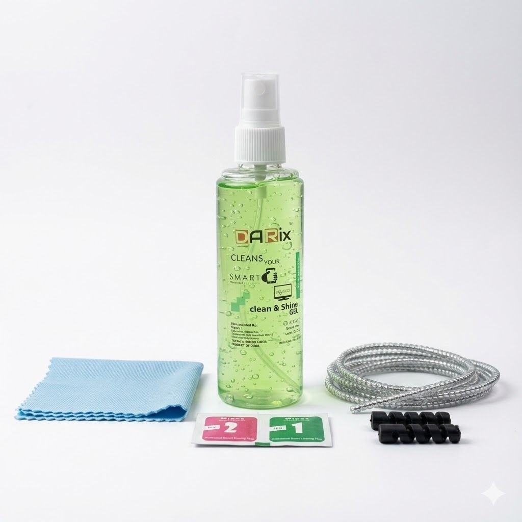 SANEHA DArix 4-in-1 Smart Gadget Cleaning GEL 100 ML FREE mobile cable protector kit for Computers, Laptops, Mobiles-picture-22