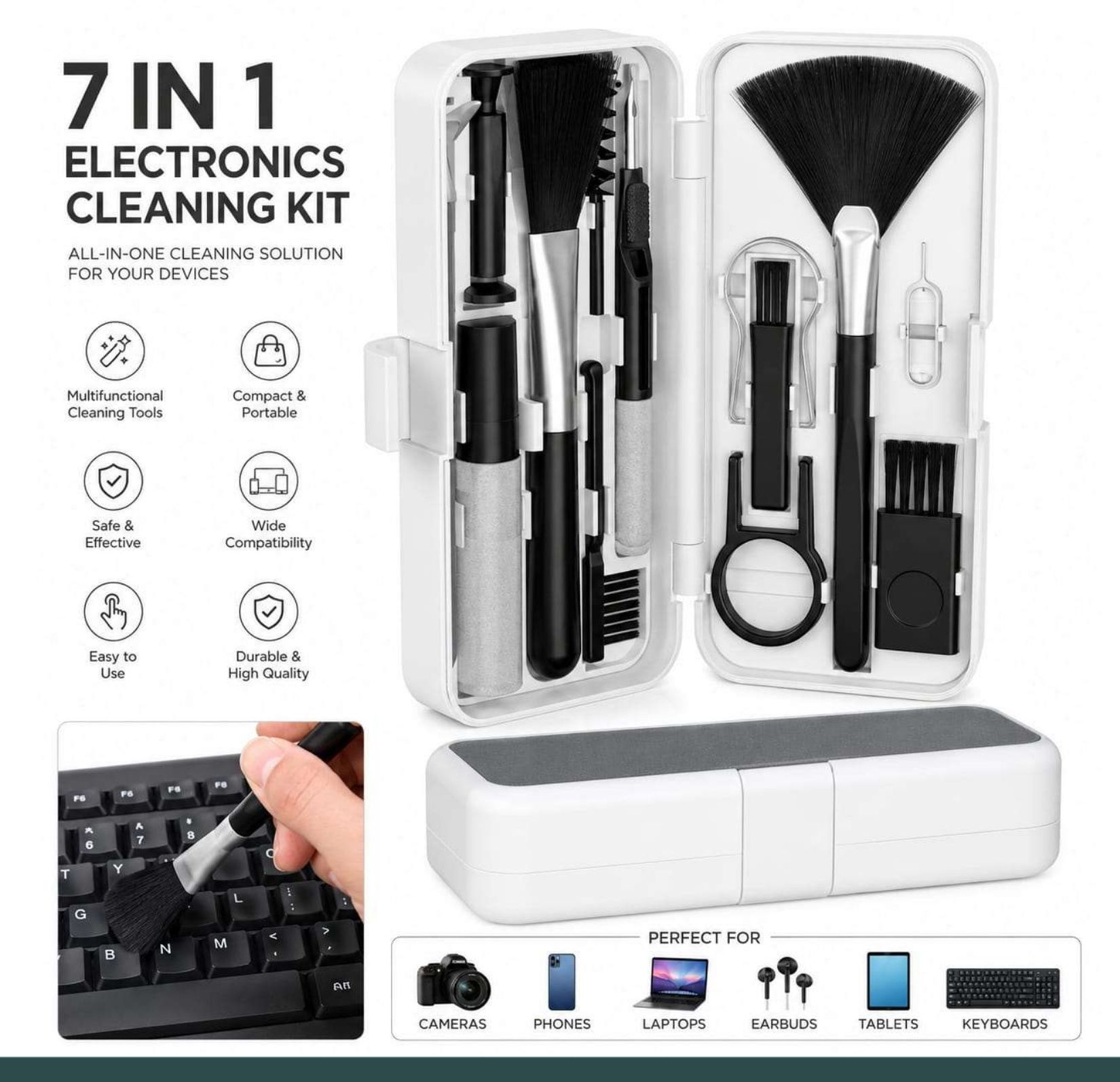 NETZI Cleaning Kit – 50 for Computers, Gaming, Laptops, Mobiles-image-22