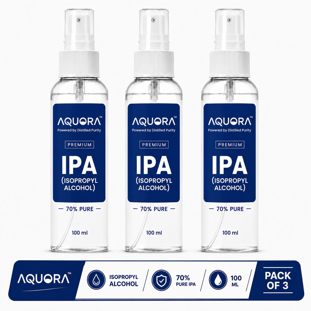 Aquora IPA Cleaning Spray for Printer, Scanner & Office Equipment 3 IPA Spray for Computers-picture-23