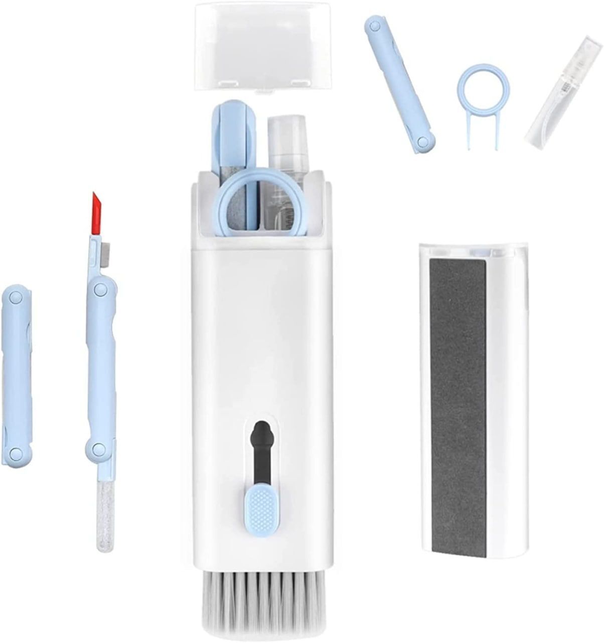 Radharaman Keyboard Tools Including Screen Dust Brush, Airpod Cleaner Per with Key Caps for Computers-image-24