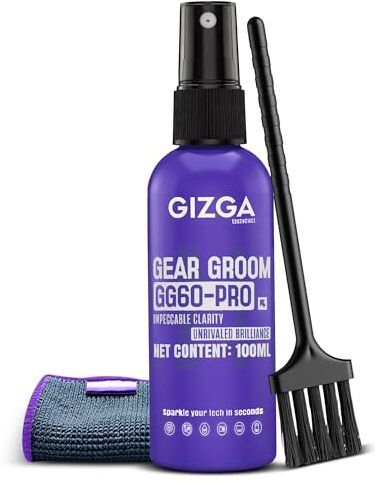 Gizga Essentials 3-in-1 Screen Cleaner Kit 100ml for iPhone, Keyboard for Computers, Laptops, Mobiles, Gaming-picture-26