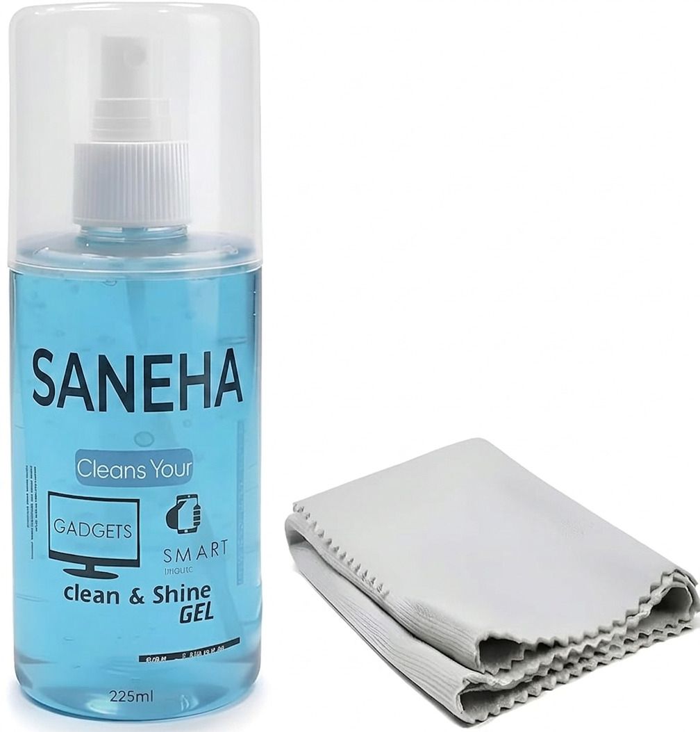 SANEHA Multi-Surface Screen & Mirror Cleaning Gel | Anti-Static, Streak-Free Cleaner for Computers, Laptops, Mobiles-image-33