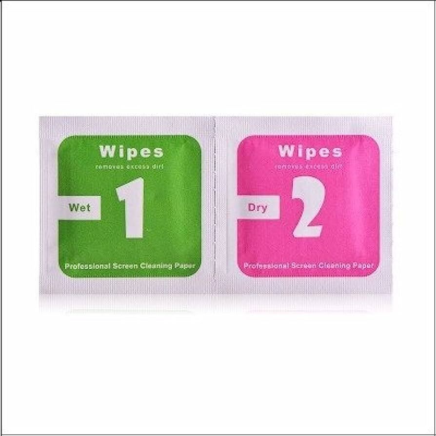 ME Traders 40 pcs Wipes Wet + Dry Cleaning Wipes Screen Dust Remover for Mobiles, Laptops, Computers-picture-20