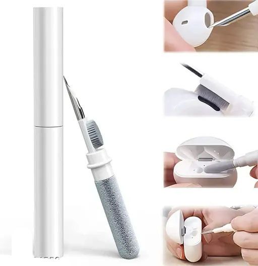 BUFONA Earphones Case Cleaning Tools Multi Function Soft Brush Cleaning Pen kit for Mobiles, Laptops, Computers-image-14