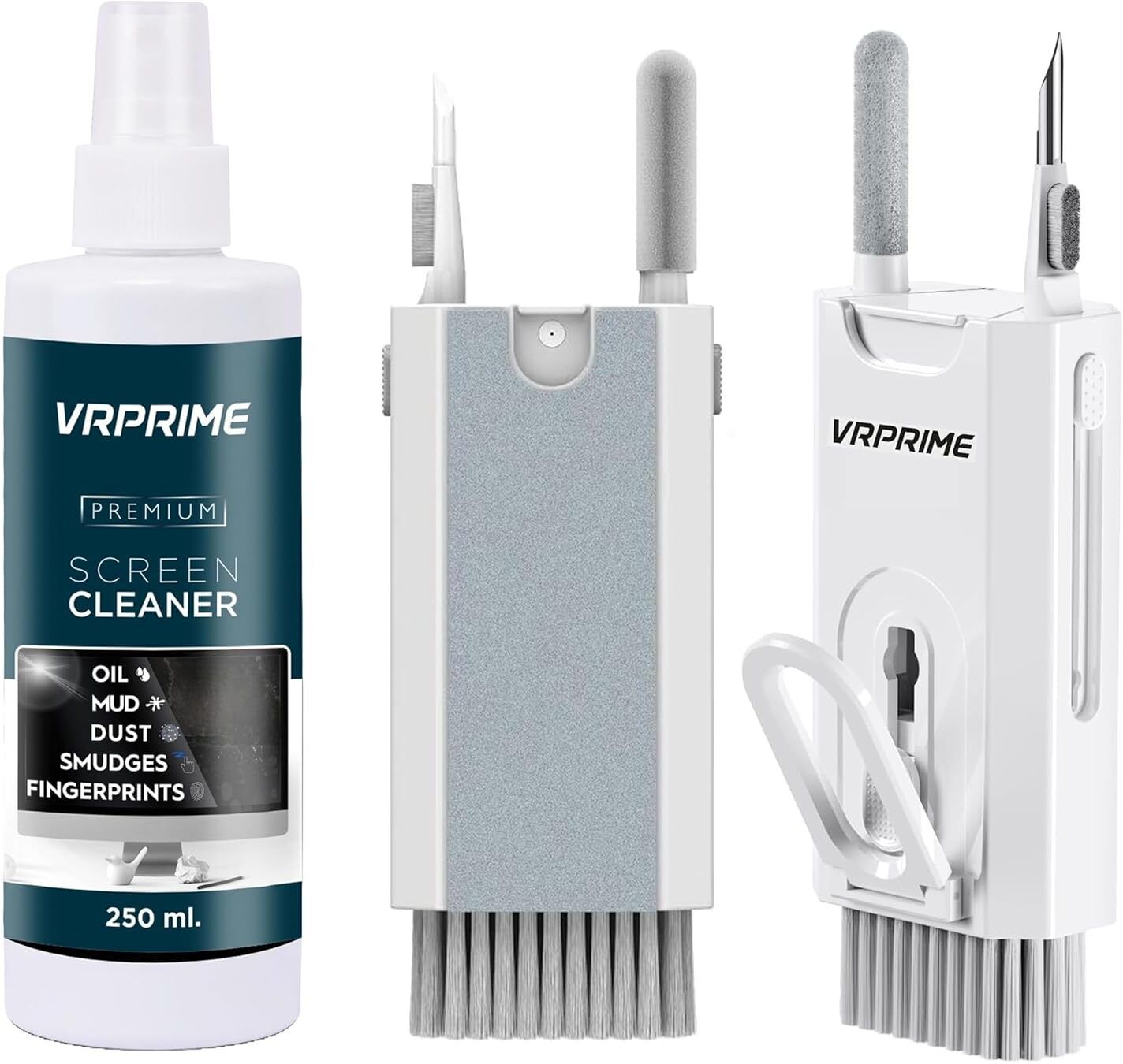VRPRIME 8-in-1 Laptop Screen Cleaner | Mobile Phone Cleaning Kit | Cleaner for Computers for Computers-image-41