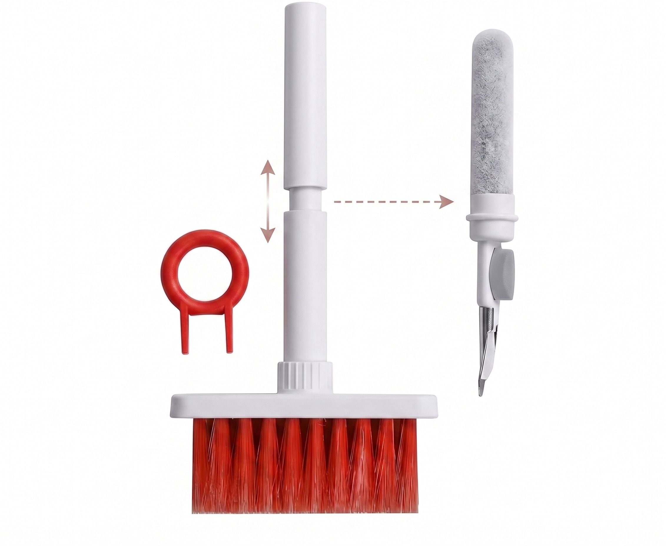 TajGadgets 5 in 1 Multifunctional Cleaning Brush Kit for Computers, Gaming, Laptops, Mobiles-picture-15