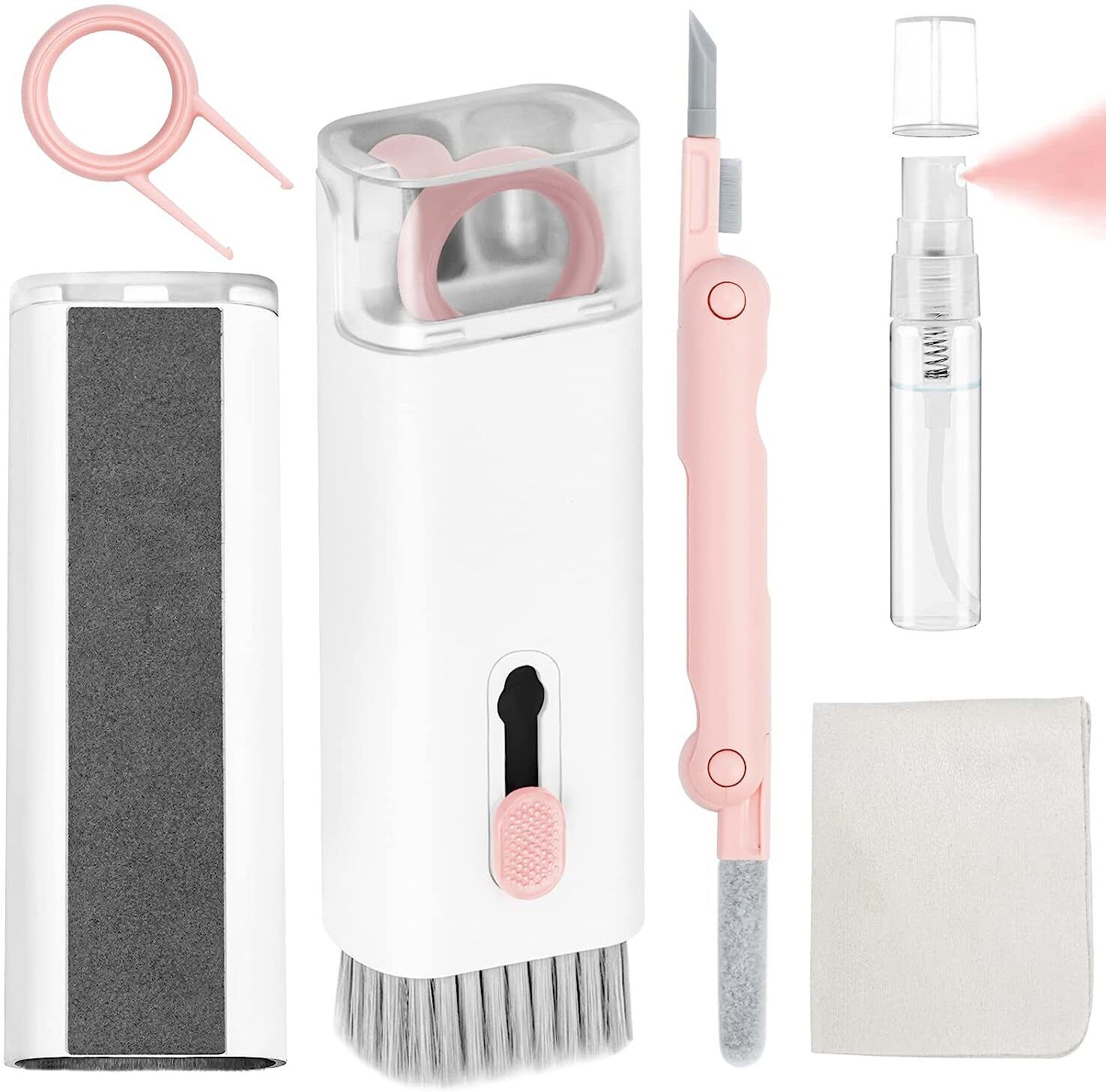 Mcare 7in1 Cleaning Kit for AirPod, Earphones, TWS, Earbuds Cleaning set for Laptops, Computers-image-22