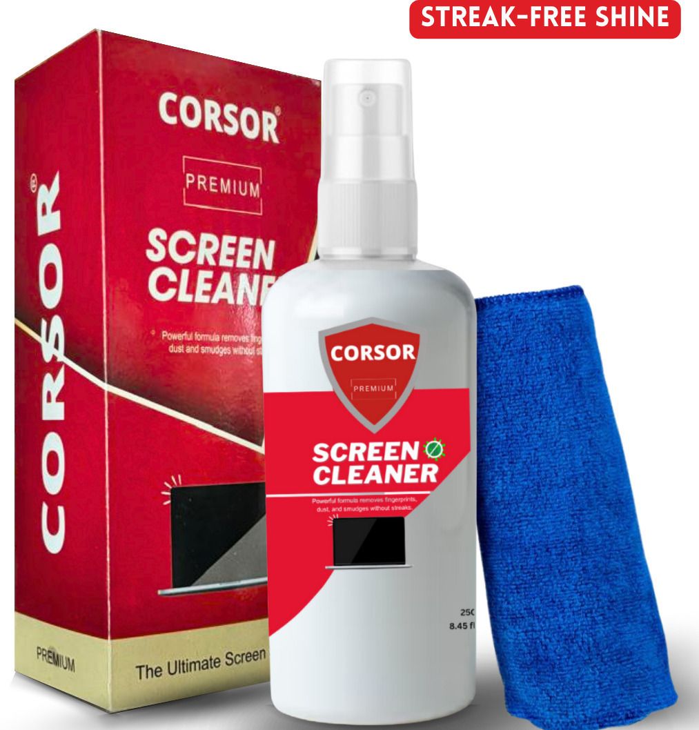 CORSOR Premium Screen Cleaner with Microfiber Cloth for Computers, Mobiles, Laptops, Gaming-picture-17