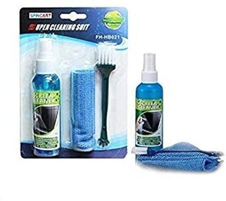 OPTOFOX 3-in-1 Laptop Cleaning Kit with Spray, Microfiber Cloth & Brush for Laptops, Computers, Mobiles, Gaming-picture-11