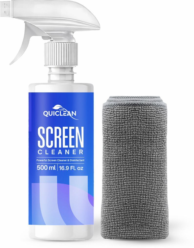 QUICLEAN Screen Cleaning Kit 500ml With Cloth For iPhone, MacBook, Mobile, TV and Laptop for Computers, Laptops, Mobiles-image-47