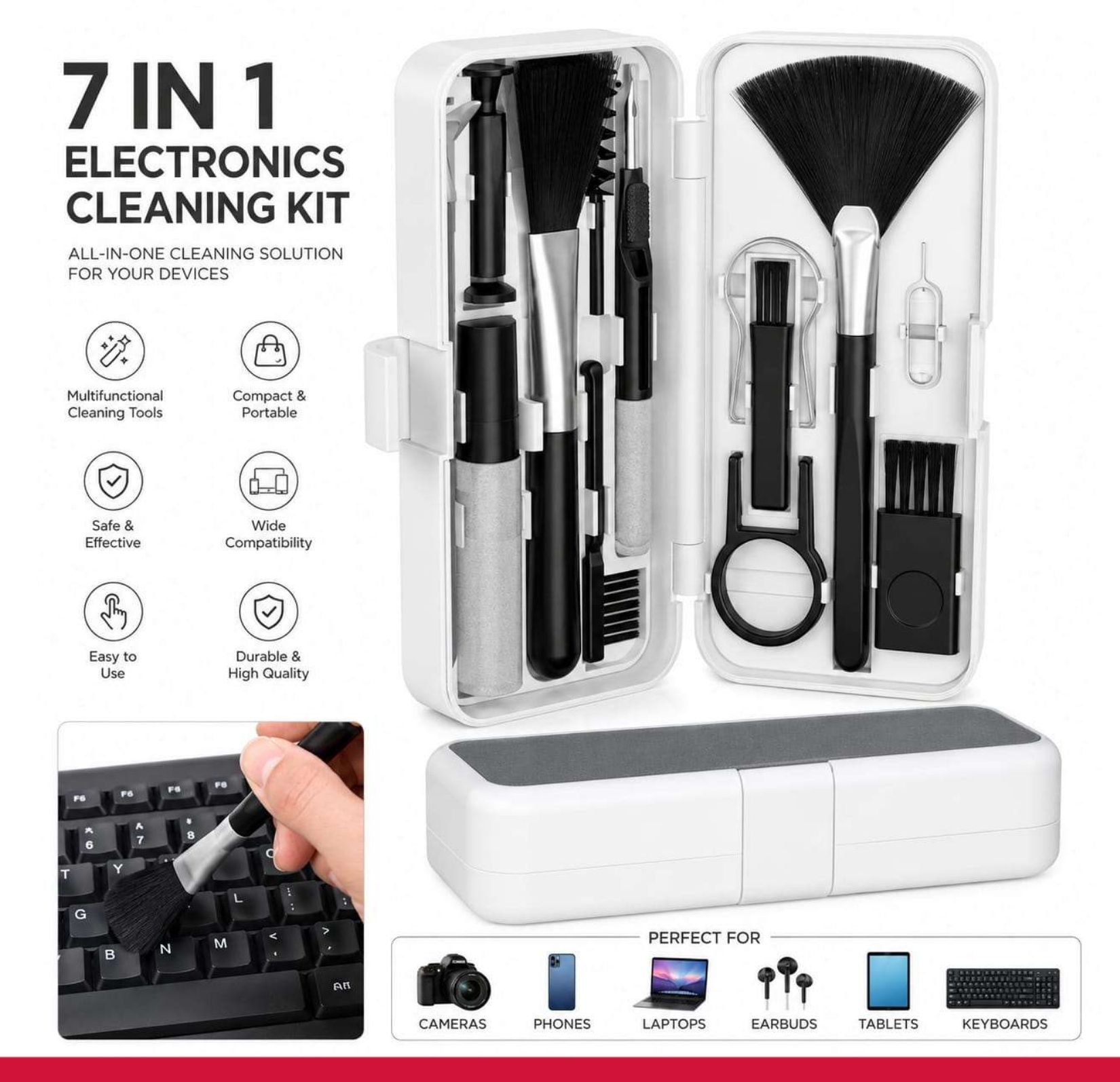 NETZI Cleaning Kit – 49 for Computers, Gaming, Laptops, Mobiles-image-47