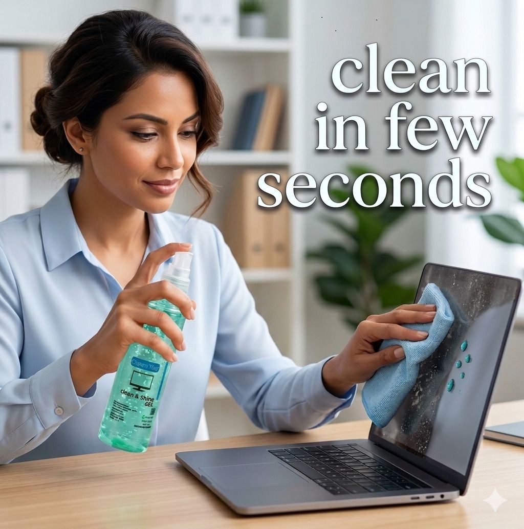 WipeRight Laptop Screen Cleaner Spray Kit with Cloth for Mobile, TV, Glass for Computers, Mobiles, Laptops-image-38