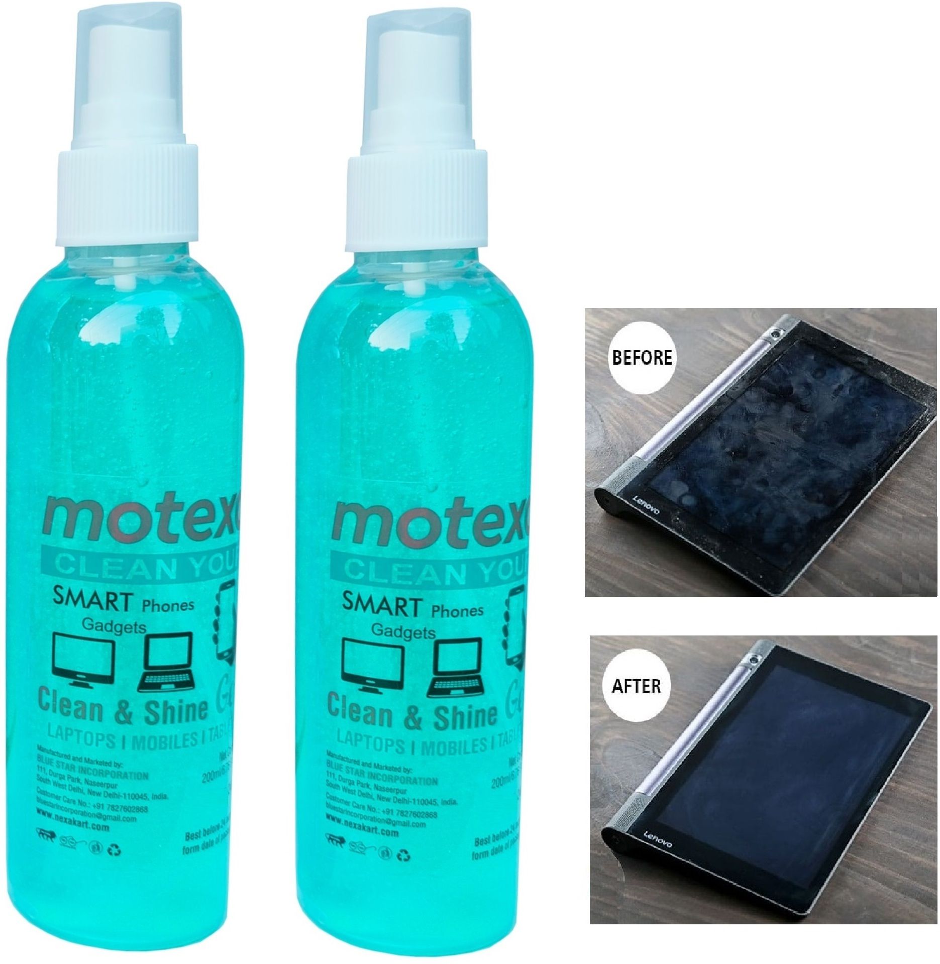 MOTEXO Mobile Glass Cleaner liquid spray for Gaming, Computers, Mobiles, Laptops-picture-27