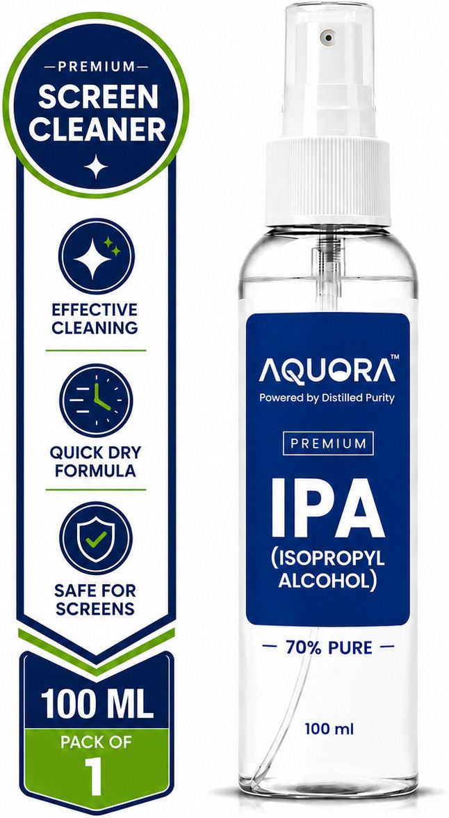 Aquora Isopropyl Alcohol (IPA) for Cleaning, Rubbing & Disinfecting for Computers for Computers, Laptops, Mobiles-picture-32
