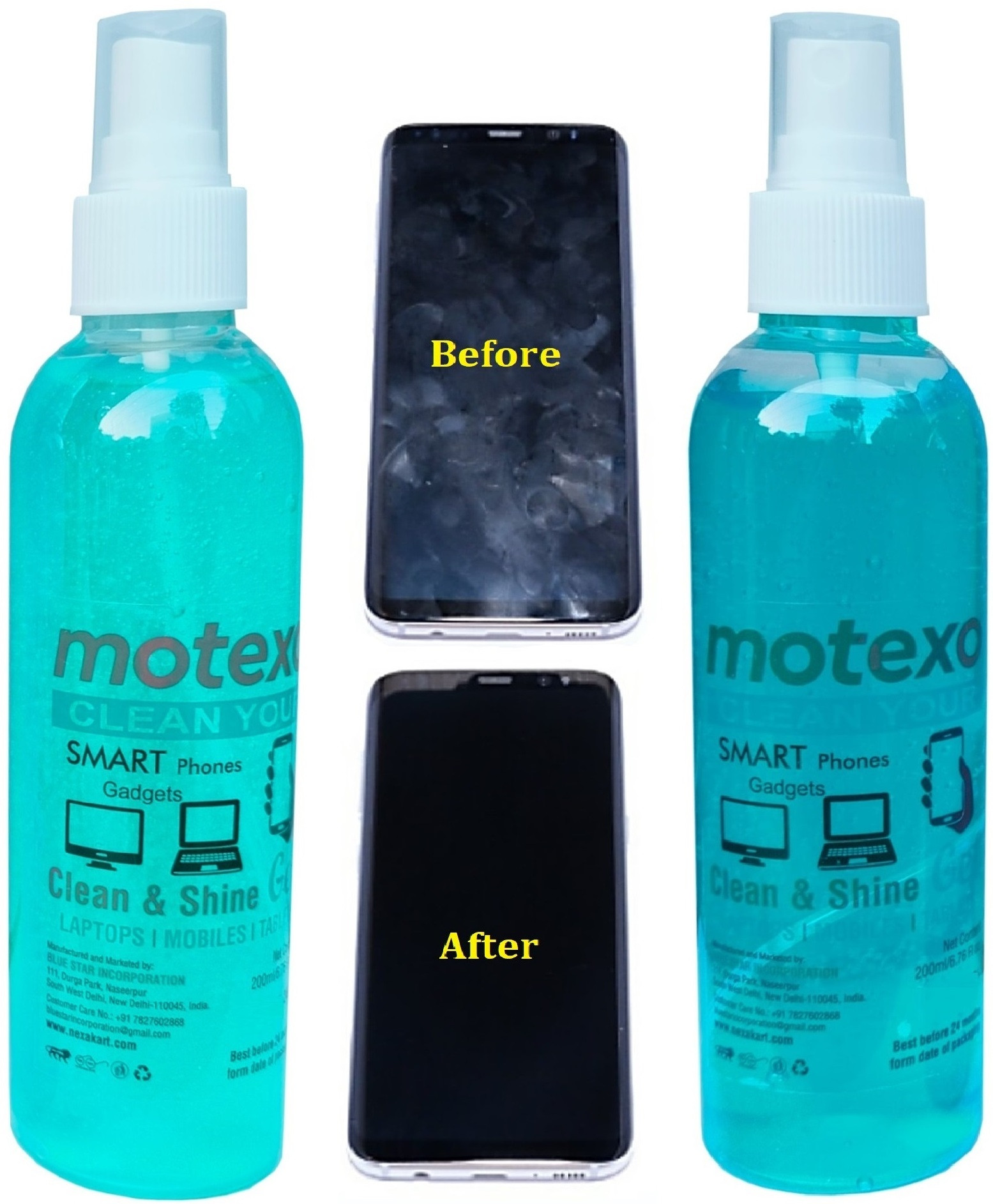 MOTEXO Computer,TV Display Cleaner liquid for Computers, Gaming, Laptops, Mobiles image 1