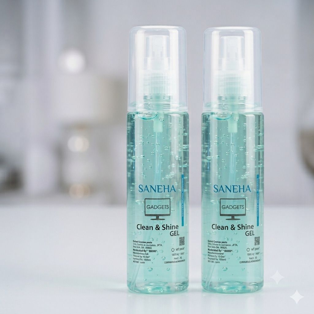 SANEHA Cleaner Gel | Zero Dust & Smudges, Prolongs Device Life | Safe for All Gadgets for Computers, Laptops, Mobiles-image-4