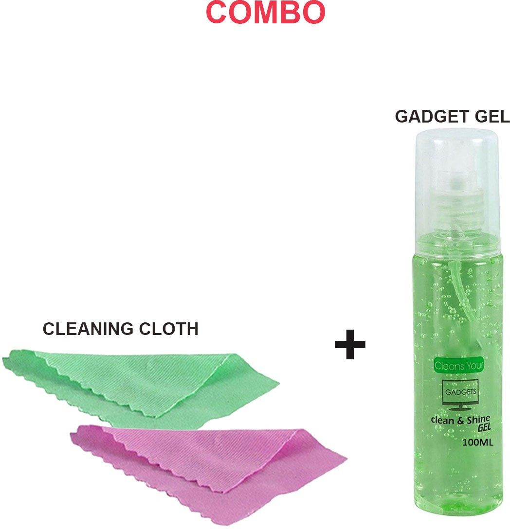 Zohlo Best Screen Cleaning Gel Includes Cloth for Computers, Laptops, Mobiles Screens for Computers, Laptops, Mobiles image 1