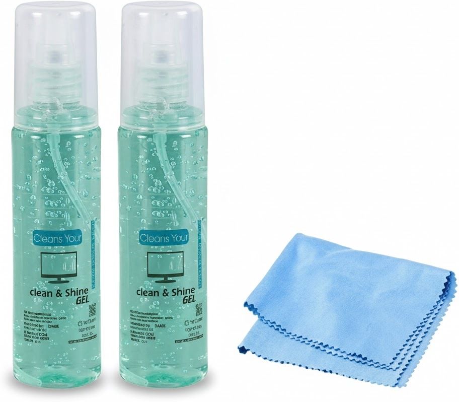 SANEHA Liquid Spray Screen Cleaner with Microfiber Cloth for Computers, Laptops, Mobiles-image-24