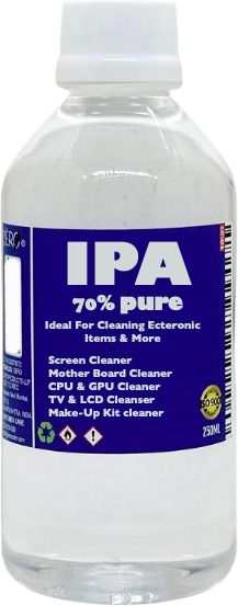 CERO High-Purity 70% (IPA) for Electronic Parts Cleaning — CAS No. 67-63-0 (250 m for Computers, Gaming, Laptops, Mobiles-image-31