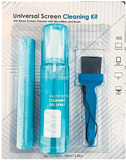 TalentTech Universel Screen Cleaning Kit (Gel Spray+Microfiber+Brush) for Laptops-image-49