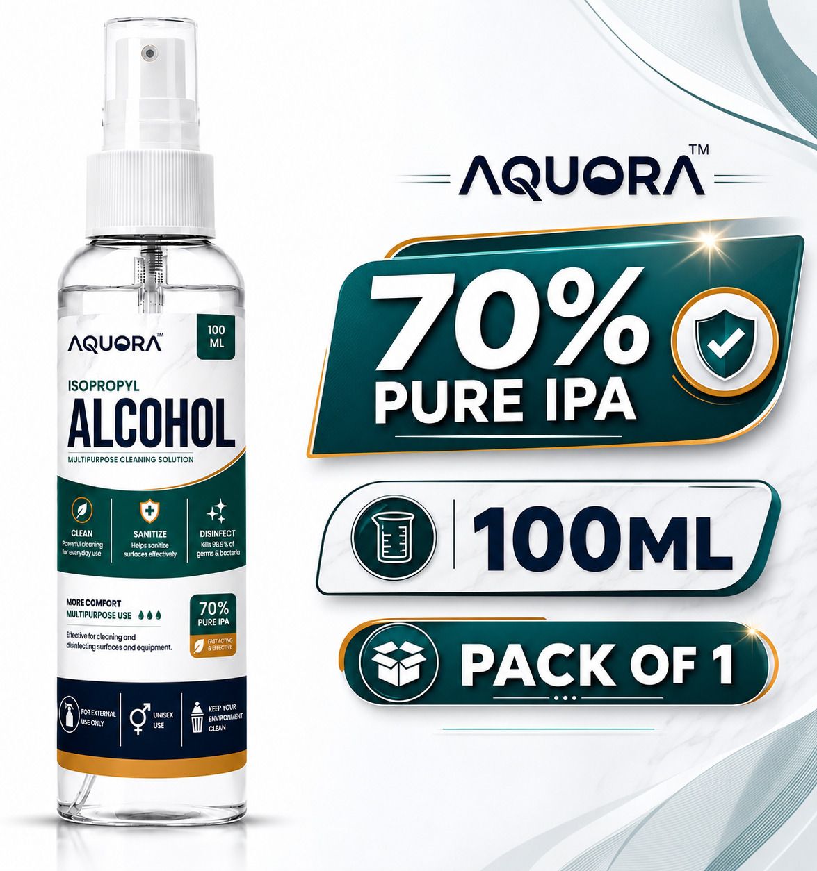 Aquora 70% Pure Isopropyl Alcohol IPA for Computers, Gaming, Laptops, Mobiles-picture-25