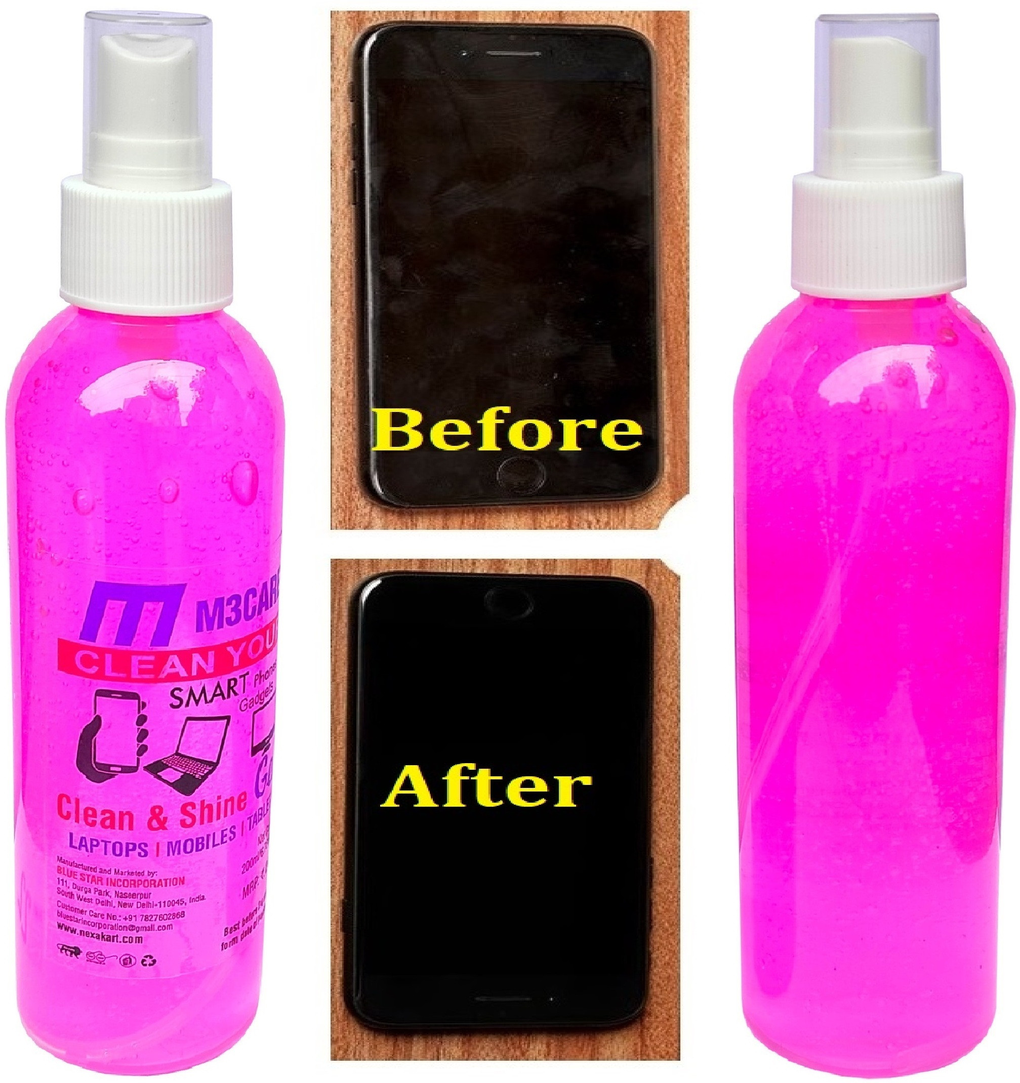 M3CARE Liquid Shining kit for Mobiles, Laptops, Computers, Gaming image 1