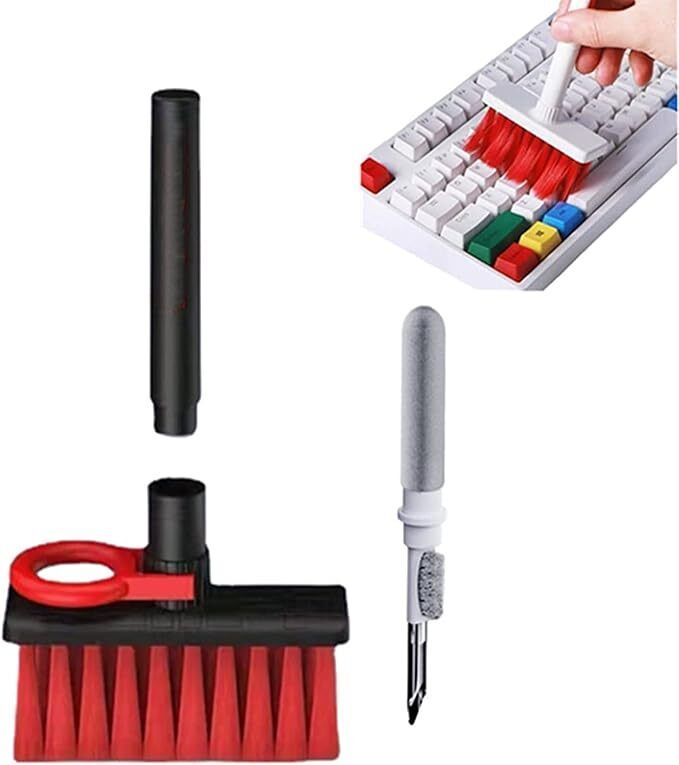 sounce Cleaning Soft Brush Keyboard 5-in-1 Multi-Function Computer Cleaning Tools Kit for Computers, Laptops, Gaming-image-32