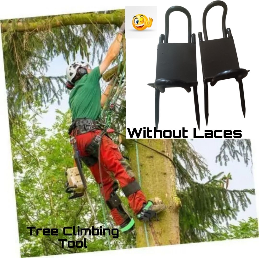 sakhija 1 PAIR OF COCONUTE TREE CLIMBING SUPPORT TOOLS ( WITHOUT LACE ) Climbing Hold-picture-27