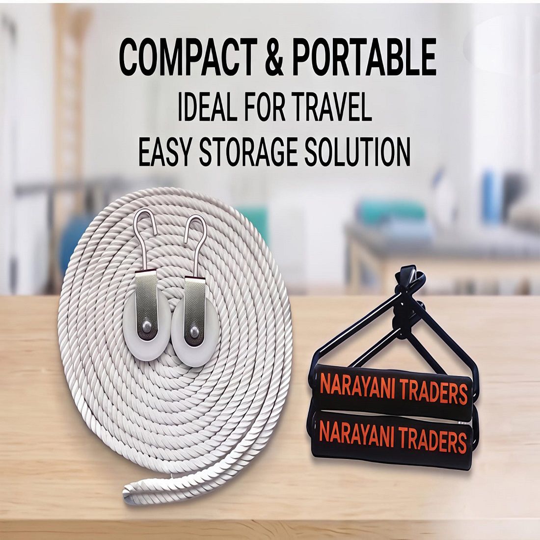narayani traders Shoulder Pulley Exercise Set for Physiotherapy Climbing Pulley-picture-48