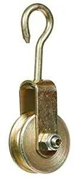 Solid Roller Pulley with Hook for Lifting Rope, Gym, Exercise, Climbing, Hanging Climbing Pulley-image-49