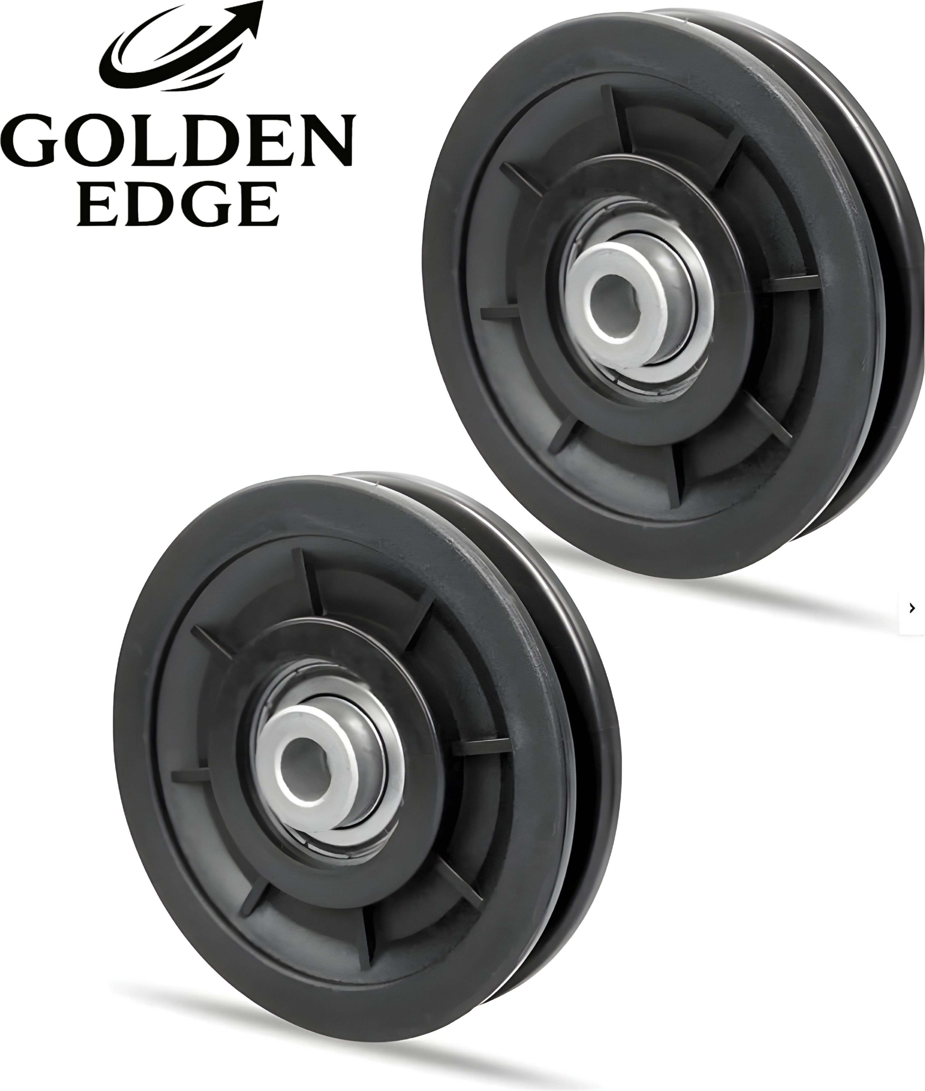 golden edge Heavy Duty Nylon 4 Inch Universal Gym Climbing Pulley-picture-0