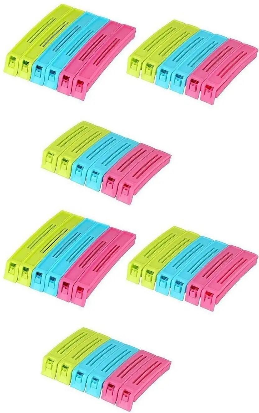 Vocato Reusable Plastic Food Bag Sealing Clips Multi size Plastic Sealing Food Clips-picture-17