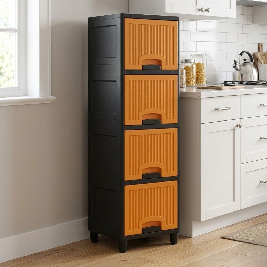 Multi Layer Cabinet with Strong Base & Extra Durable Design Drawer Divider-image-16