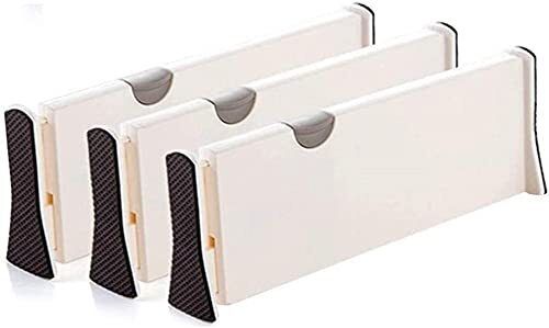blapoxe 3 Pcs Adjustable, Expandable Drawer Organizer Separators for Kitchen, Bedroom Drawer Divider-picture-17