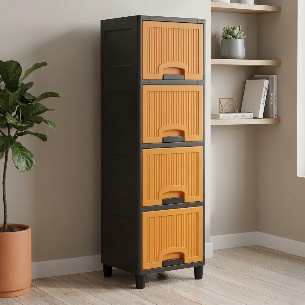 maxtid Multi Layer Cabinet with Heavy Duty Plastic Build Drawer Divider-picture-22