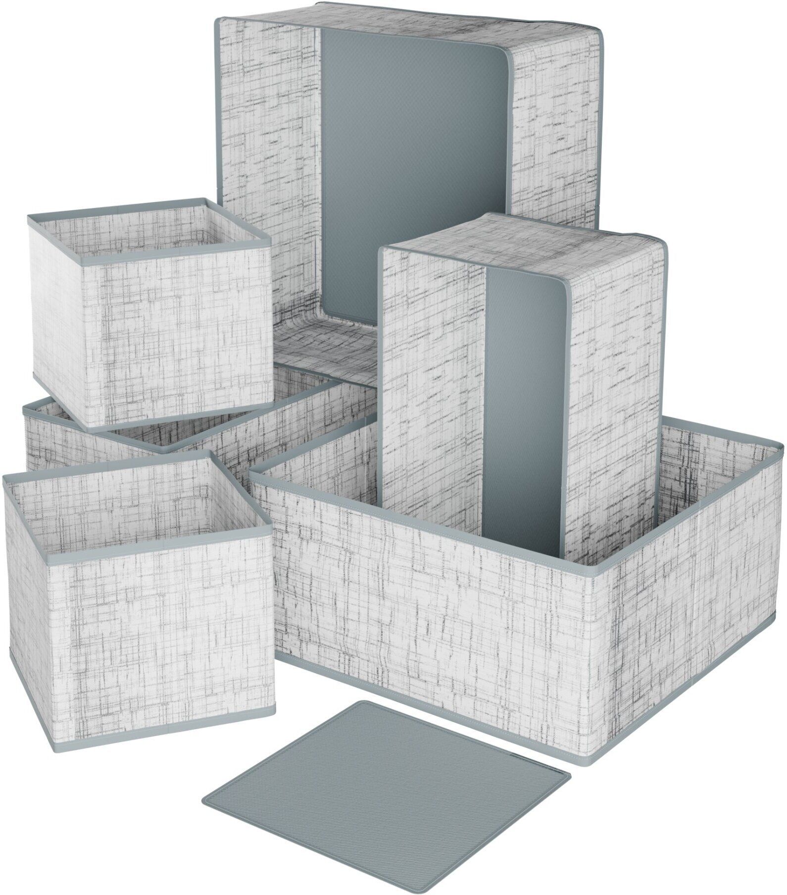 Foldable Storage Organizer for Clothes Drawer Divider-image-4
