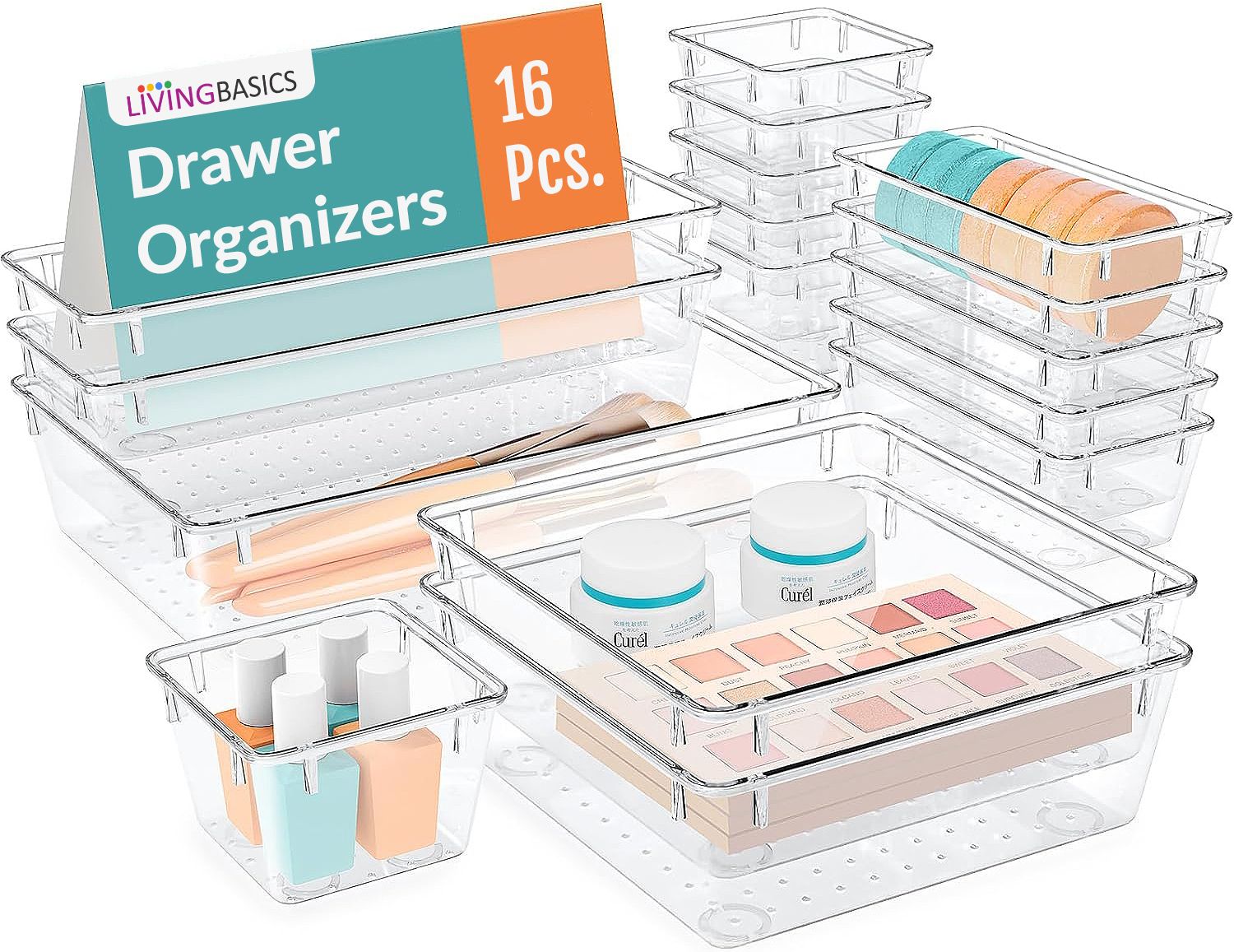 livingbasics HO_DO_TRANS_16PCS Drawer Divider-picture-27