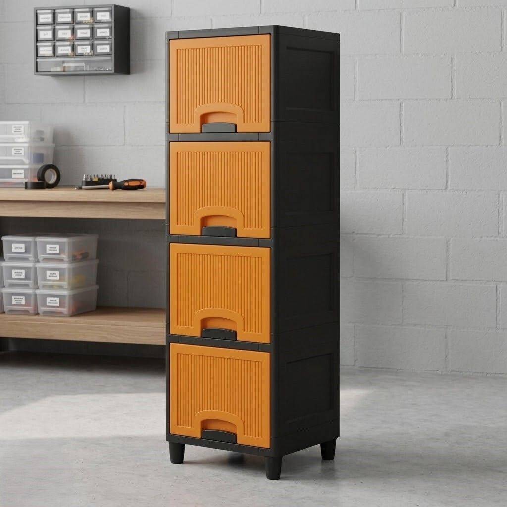 Multi Layer Pet Supply Organizer Cabinet and Food, Toys & Grooming Storage Drawer Divider-image-25