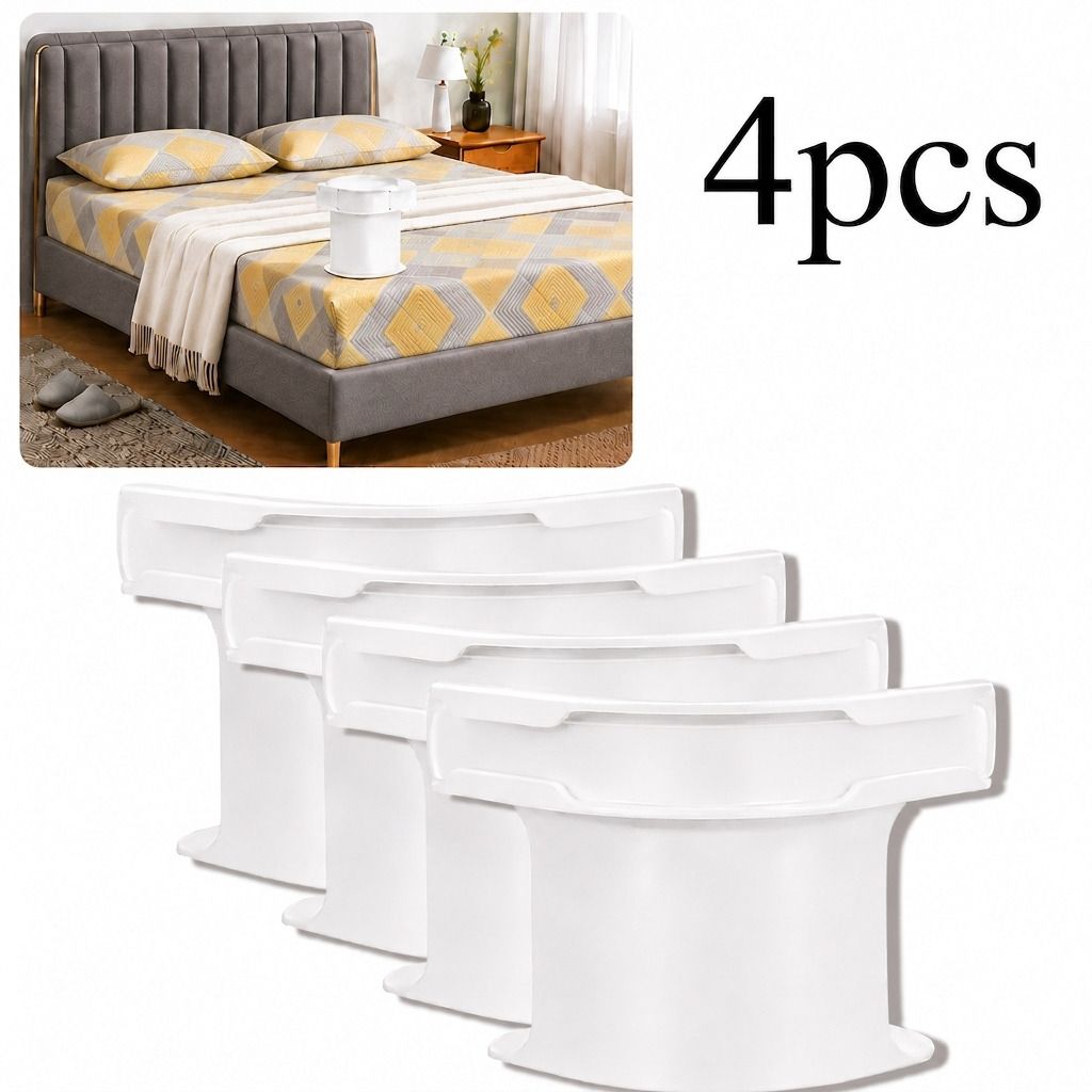 parihaaraj 4Pcs Heavy Duty Bed Sheet Straps, Keep Sheets Firm & Tight Fit Any Size Mattres Plastic Cloth Clips-picture-45