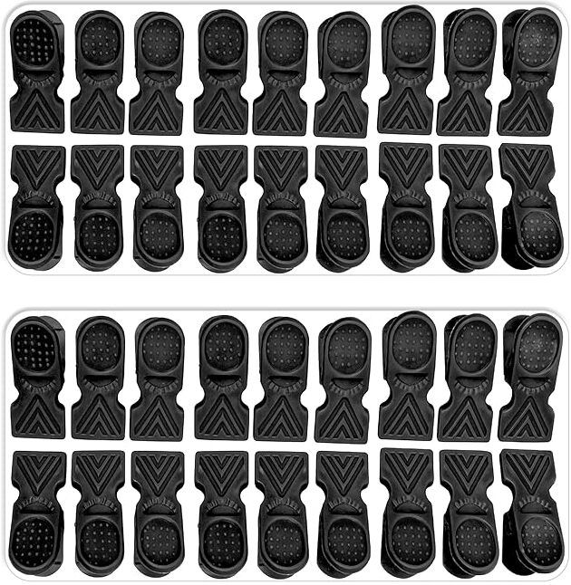 home's need Cloth Clips, pegs Plastic Material Clips Black Colour Clips Plastic Cloth Clips-picture-23