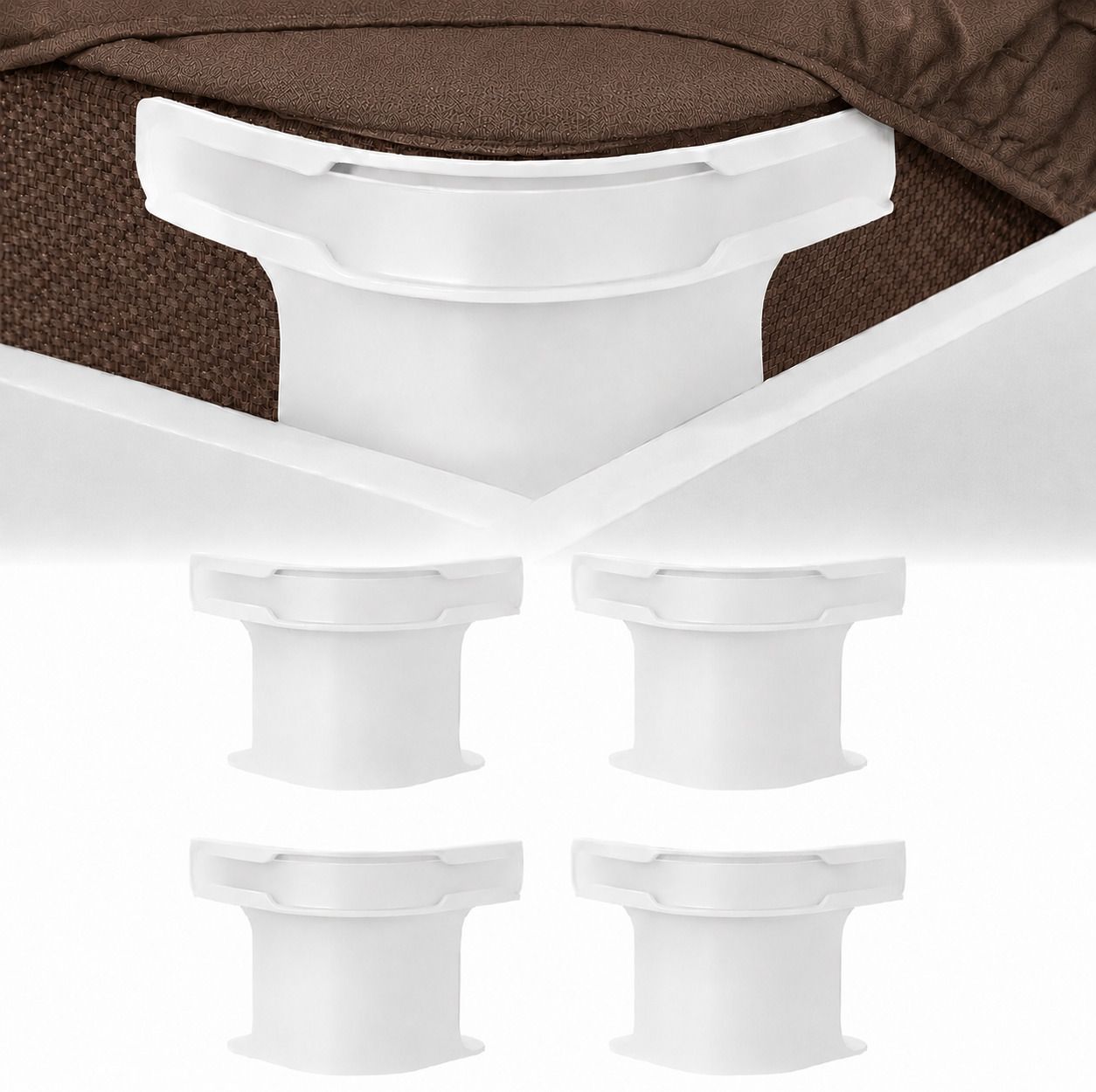 parihaaraj 4Pcs Heavy Duty Bed Sheet Straps, Keep Sheets Firm & Tight Fit Any Size Mattres Plastic Cloth Clips-picture-12