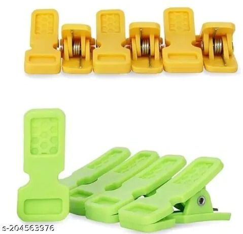 52 yellow ,green color Plastic Cloth Clips-image-44