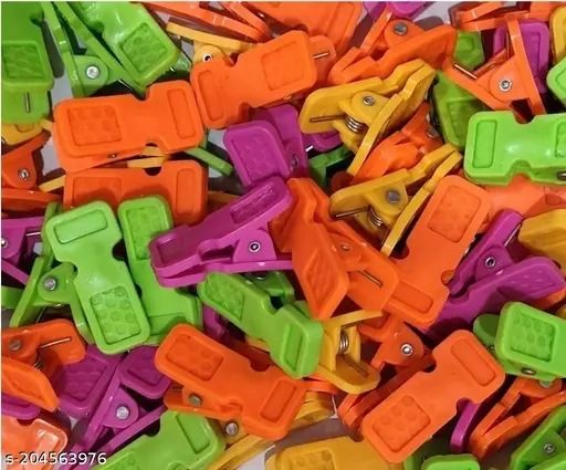 28 mix colour cloth clip Plastic Cloth Clips-image-42