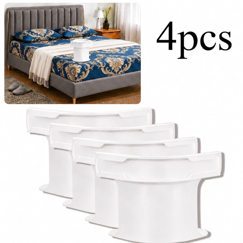 parihaaraj 4Pcs Heavy Duty Bed Sheet Straps, Keep Sheets Firm & Tight Fit Any Size Mattres Plastic Cloth Clips-picture-16
