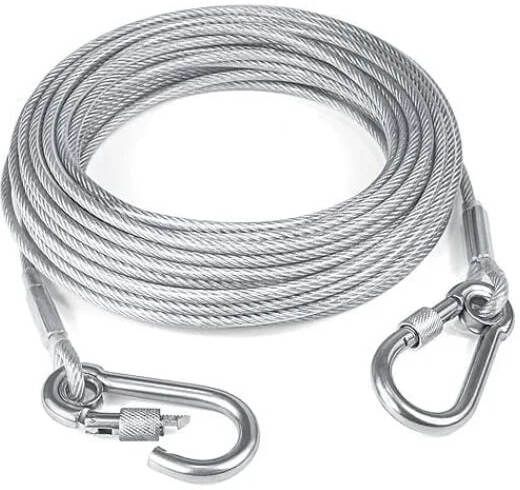 zilanta STEEL CLOTHINGS WIRE-10 METER Stainless Steel Retractable Clothesline-picture-26