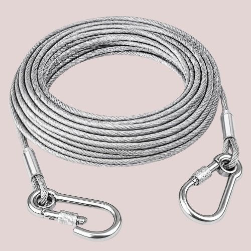 SS Rope 5 Meter Steel Retractable Clothesline-image-18