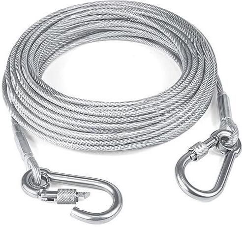 - Heavy-duty Stainless Steel Cloth Rope (5 Meter) Silver-image-12